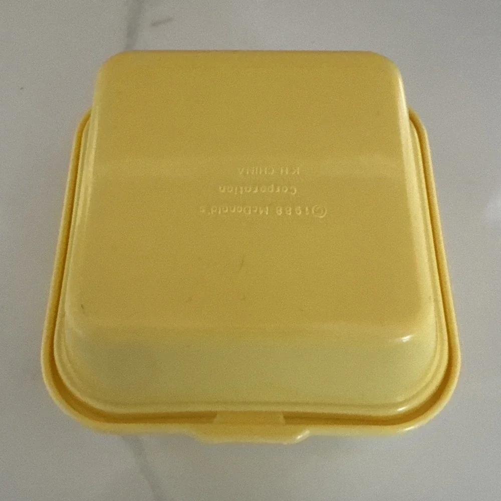 McDonald's Chicken Nuggets Toy‎ with Six Chicken Nuggets Vintage 1988 '80s mcds